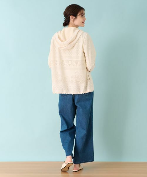 Leilian PLUS HOUSE / レリアンプラスハウス テーラードジャケット | ラッセルレースジャケット | 詳細17