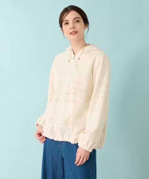 Leilian PLUS HOUSE / レリアンプラスハウス テーラードジャケット | ラッセルレースジャケット | 詳細19