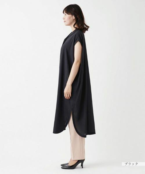 Leilian PLUS HOUSE / レリアンプラスハウス シャツ・ブラウス | 前あきロングブラウス【プラス企画】 | 詳細8