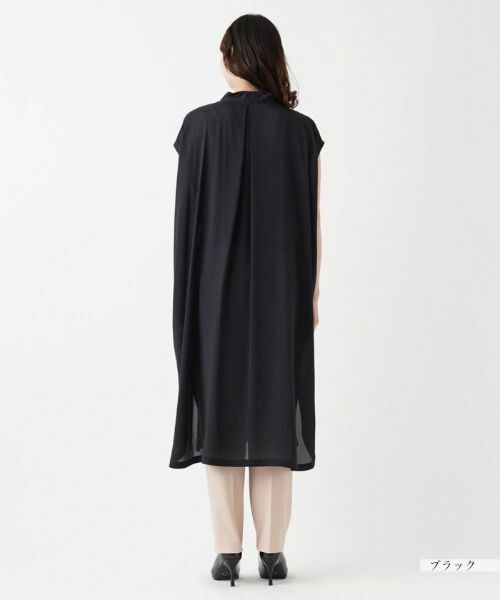 Leilian PLUS HOUSE / レリアンプラスハウス シャツ・ブラウス | 前あきロングブラウス【プラス企画】 | 詳細9