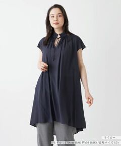 新品✦レリアンプラスハウス 五分袖チュニック 13+ 未使用級/24年✨レリアンプラスハウス チュニック プルオーバー