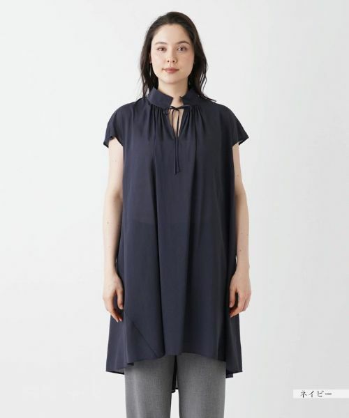 Leilian PLUS HOUSE / レリアンプラスハウス シャツ・ブラウス | ロングチュニックブラウス【プラス企画】 | 詳細4