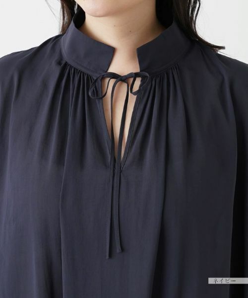 Leilian PLUS HOUSE / レリアンプラスハウス シャツ・ブラウス | ロングチュニックブラウス【プラス企画】 | 詳細7