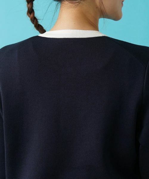 Leilian PLUS HOUSE / レリアンプラスハウス カーディガン・ボレロ | バイカラーニットカーディガン | 詳細10