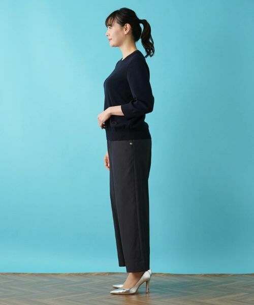 Leilian PLUS HOUSE / レリアンプラスハウス ニット・セーター | 七分袖ニットインナー | 詳細14