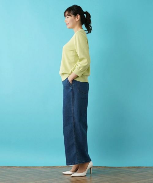 Leilian PLUS HOUSE / レリアンプラスハウス ニット・セーター | 七分袖ニットインナー | 詳細2