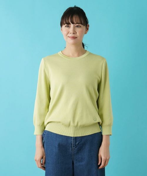 Leilian PLUS HOUSE / レリアンプラスハウス ニット・セーター | 七分袖ニットインナー | 詳細4