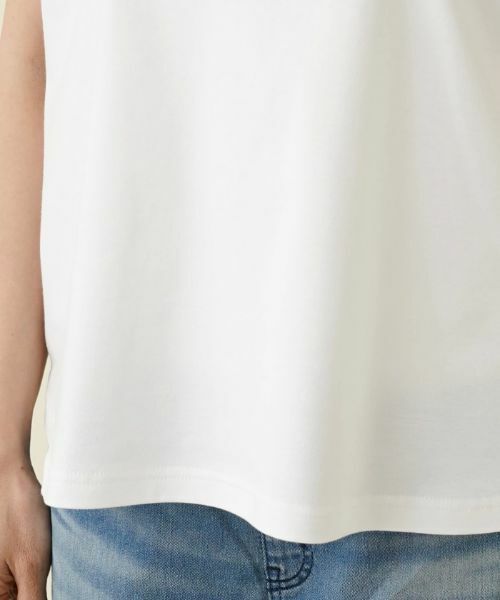 Leilian PLUS HOUSE / レリアンプラスハウス Tシャツ | 【店舗人気】洗えるパッチワークＴシャツ | 詳細10