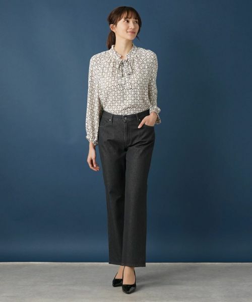 Leilian PLUS HOUSE / レリアンプラスハウス デニムパンツ | ストレートデニムパンツ【L JEANS】 | 詳細16