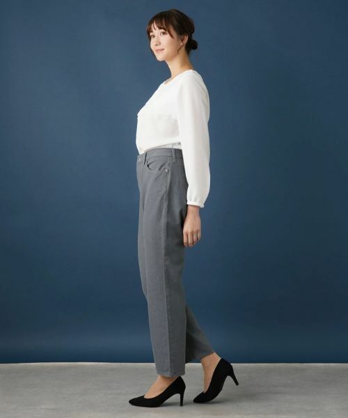 Leilian PLUS HOUSE / レリアンプラスハウス デニムパンツ | ストレートデニムパンツ【L JEANS】 | 詳細2