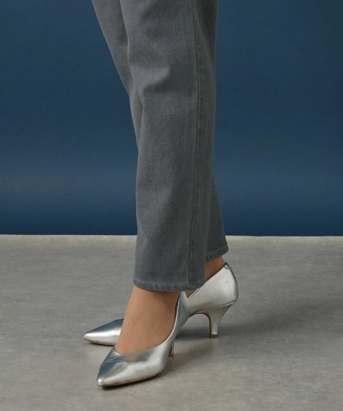 Leilian PLUS HOUSE / レリアンプラスハウス デニムパンツ | スリムテーパードデニムパンツ【L JEANS】 | 詳細12