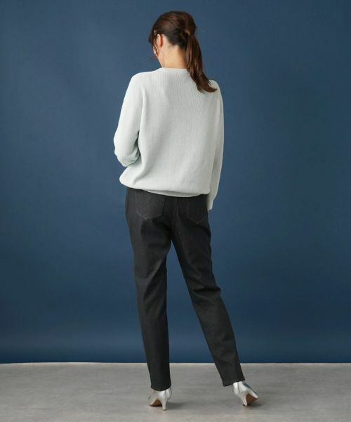 Leilian PLUS HOUSE / レリアンプラスハウス デニムパンツ | スリムテーパードデニムパンツ【L JEANS】 | 詳細16