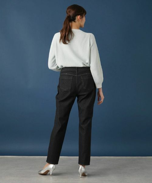 Leilian PLUS HOUSE / レリアンプラスハウス デニムパンツ | スリムテーパードデニムパンツ【L JEANS】 | 詳細19
