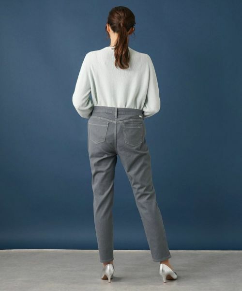 Leilian PLUS HOUSE / レリアンプラスハウス デニムパンツ | スリムテーパードデニムパンツ【L JEANS】 | 詳細3