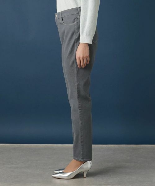 Leilian PLUS HOUSE / レリアンプラスハウス デニムパンツ | スリムテーパードデニムパンツ【L JEANS】 | 詳細5