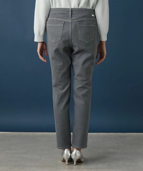 Leilian PLUS HOUSE / レリアンプラスハウス デニムパンツ | スリムテーパードデニムパンツ【L JEANS】 | 詳細6