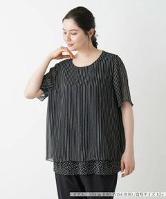 Leilian PLUS HOUSE / レリアンプラスハウス カットソー | 【店舗人気】ブラウス【Leilian WHITE LABEL】