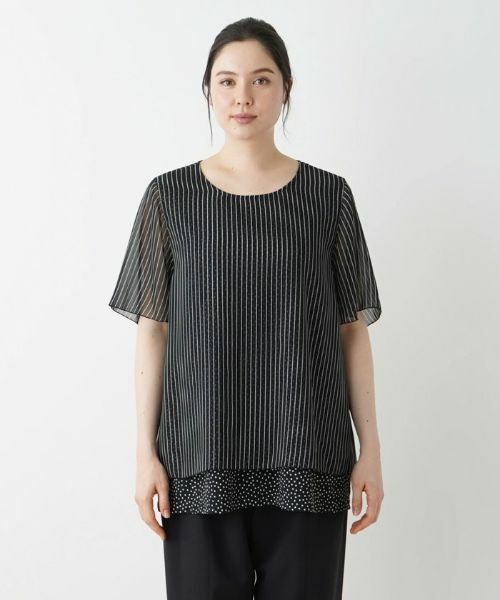 Leilian PLUS HOUSE / レリアンプラスハウス カットソー | 【店舗人気】ブラウス【Leilian WHITE LABEL】 | 詳細4