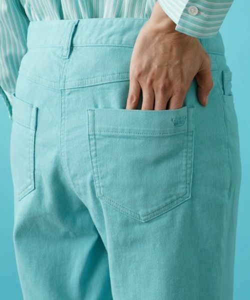 Leilian PLUS HOUSE / レリアンプラスハウス デニムパンツ | ストレッチクロップドパンツ | 詳細9