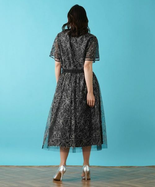 Leilian PLUS HOUSE / レリアンプラスハウス ミニ・ひざ丈スカート | チュールスカート | 詳細3