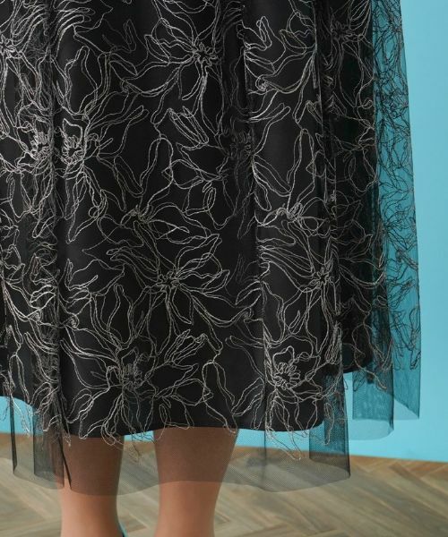 Leilian PLUS HOUSE / レリアンプラスハウス ミニ・ひざ丈スカート | チュールスカート | 詳細8