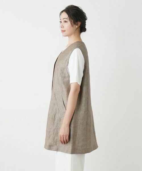 Leilian PLUS HOUSE / レリアンプラスハウス テーラードジャケット | ロングベスト | 詳細5