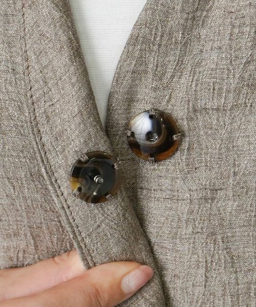 Leilian PLUS HOUSE / レリアンプラスハウス テーラードジャケット | ロングベスト | 詳細8