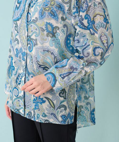 Leilian PLUS HOUSE / レリアンプラスハウス シャツ・ブラウス | 羽織ブラウス【BINDA】 | 詳細11