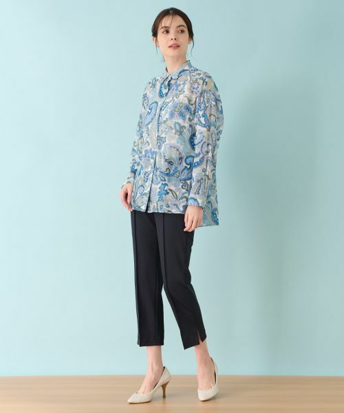 Leilian PLUS HOUSE / レリアンプラスハウス シャツ・ブラウス | 羽織ブラウス【BINDA】 | 詳細15