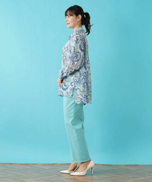 Leilian PLUS HOUSE / レリアンプラスハウス シャツ・ブラウス | 羽織ブラウス【BINDA】 | 詳細2