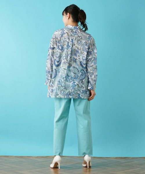 Leilian PLUS HOUSE / レリアンプラスハウス シャツ・ブラウス | 羽織ブラウス【BINDA】 | 詳細3