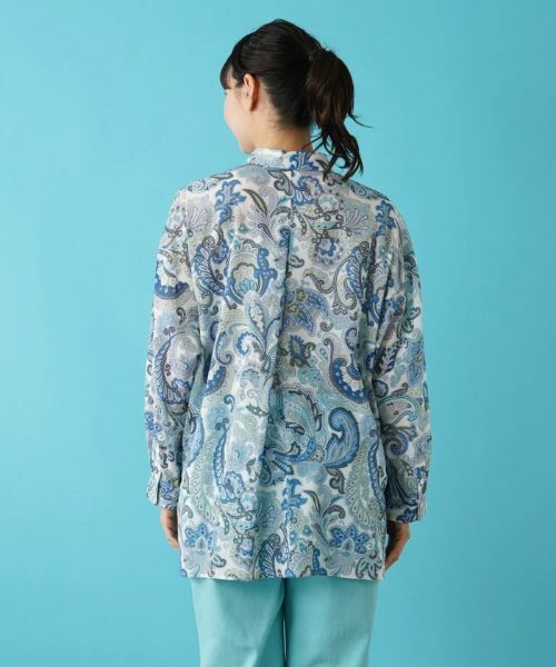 Leilian PLUS HOUSE / レリアンプラスハウス シャツ・ブラウス | 羽織ブラウス【BINDA】 | 詳細6