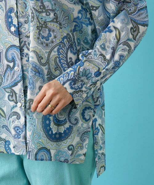 Leilian PLUS HOUSE / レリアンプラスハウス シャツ・ブラウス | 羽織ブラウス【BINDA】 | 詳細9