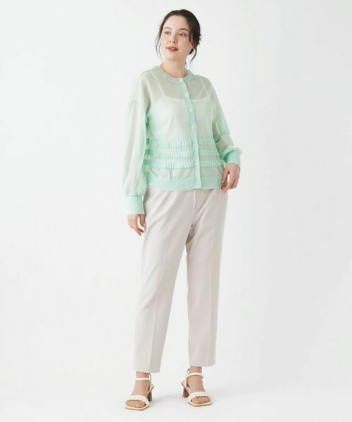 Leilian PLUS HOUSE / レリアンプラスハウス カーディガン・ボレロ | カーディガン【Leilian：EZUMI】 | 詳細5