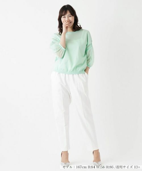 Leilian PLUS HOUSE / レリアンプラスハウス ニット・セーター | セーター【Leilian：EZUMI】 | 詳細8