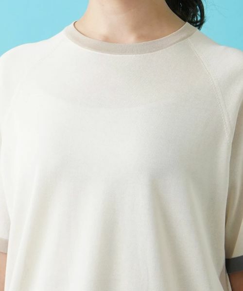 Leilian PLUS HOUSE / レリアンプラスハウス ニット・セーター | 半袖ニットトップス | 詳細7