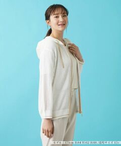 Leilian PLUS HOUSE / レリアンプラスハウス その他アウター | フード付きジップジャケット