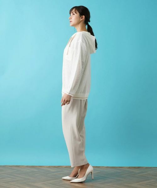 Leilian PLUS HOUSE / レリアンプラスハウス その他アウター | フード付きジップジャケット | 詳細15