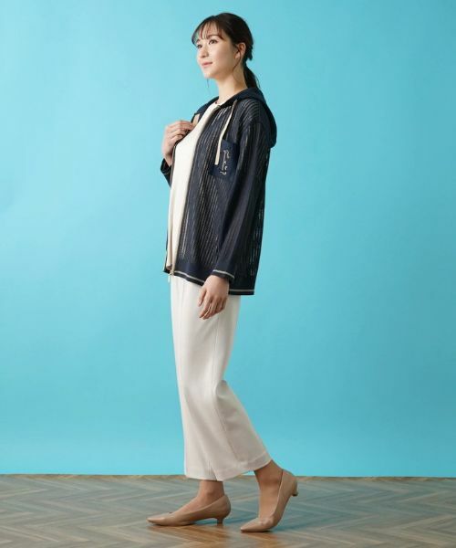 Leilian PLUS HOUSE / レリアンプラスハウス その他アウター | フード付きジップジャケット | 詳細2