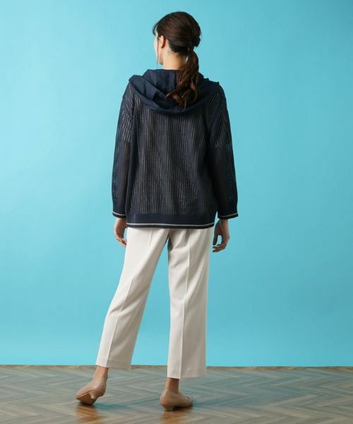 Leilian PLUS HOUSE / レリアンプラスハウス その他アウター | フード付きジップジャケット | 詳細3