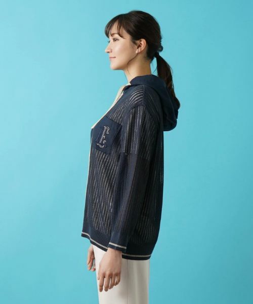 Leilian PLUS HOUSE / レリアンプラスハウス その他アウター | フード付きジップジャケット | 詳細5