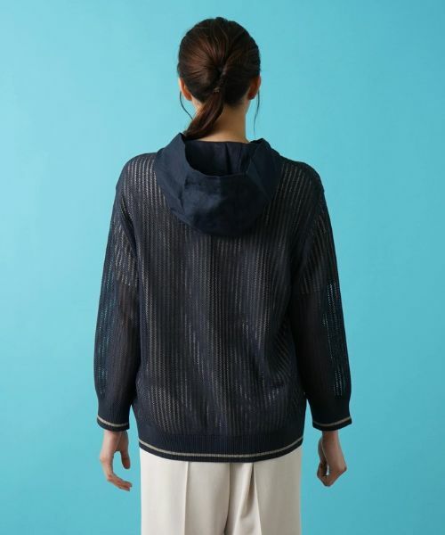 Leilian PLUS HOUSE / レリアンプラスハウス その他アウター | フード付きジップジャケット | 詳細6