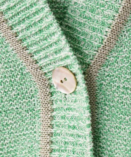 Leilian PLUS HOUSE / レリアンプラスハウス カーディガン・ボレロ | 配色カーディガン | 詳細10