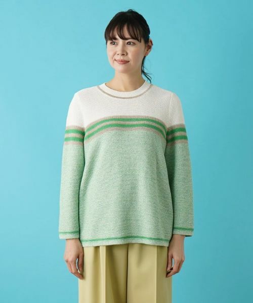 Leilian PLUS HOUSE / レリアンプラスハウス ニット・セーター | プルオーバーニット | 詳細4