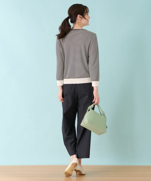 Leilian PLUS HOUSE / レリアンプラスハウス ニット・セーター | ボーダーニットインナー | 詳細19