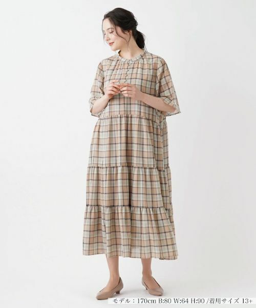 Leilian PLUS HOUSE / レリアンプラスハウス ドレス | ワンピース【Leilian:EZUMI】 | 詳細1