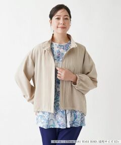 Leilian PLUS HOUSE / レリアンプラスハウス その他アウター | スタンドカラーブルゾン【Leilian：EZUMI】