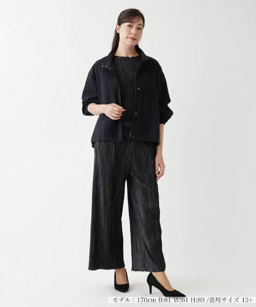 Leilian PLUS HOUSE / レリアンプラスハウス その他アウター | スタンドカラーブルゾン【Leilian：EZUMI】 | 詳細1