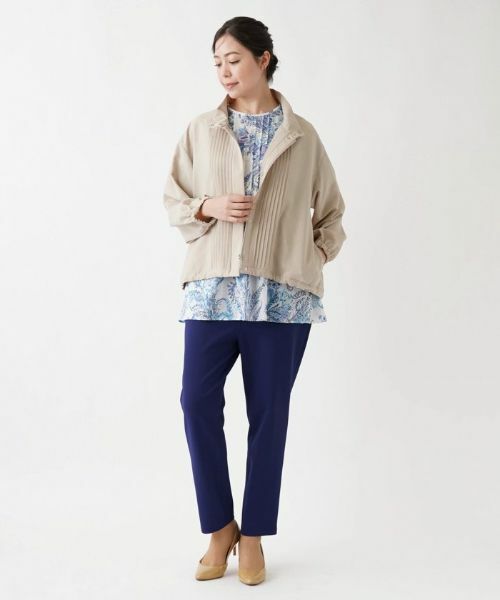 Leilian PLUS HOUSE / レリアンプラスハウス その他アウター | スタンドカラーブルゾン【Leilian：EZUMI】 | 詳細15