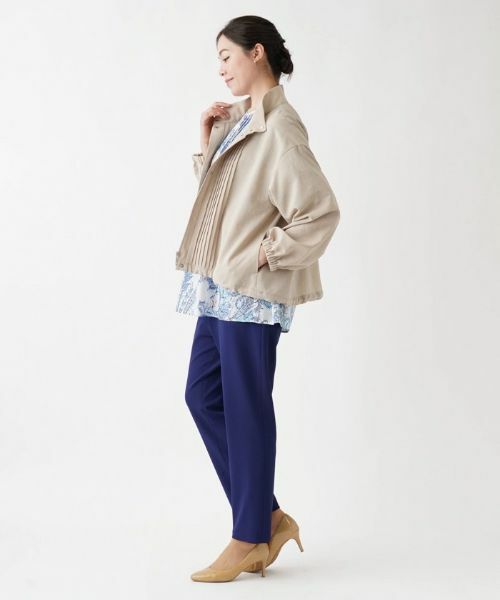 Leilian PLUS HOUSE / レリアンプラスハウス その他アウター | スタンドカラーブルゾン【Leilian：EZUMI】 | 詳細16